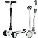 Самокат триколісний Prof1 чорний JR3-124-B, фото 3