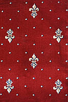 Комерційний ковролін Moldabela Atlas 8928-41335 червоний - ширина 4 метри