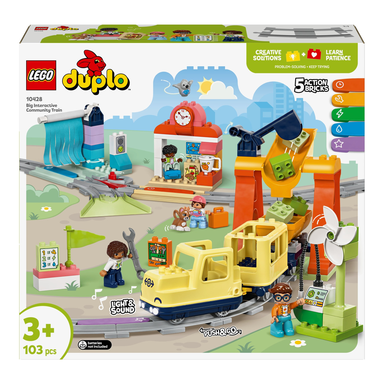Конструктор LEGO Duplo Великий інтерактивний громадський потяг 10428