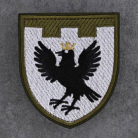 Шеврон 102 ОБрТрО олива