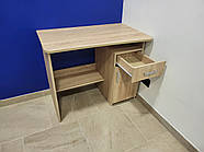 Стіл письмовий Ровесник 89х55 см - Дуб Самоа, фото 2