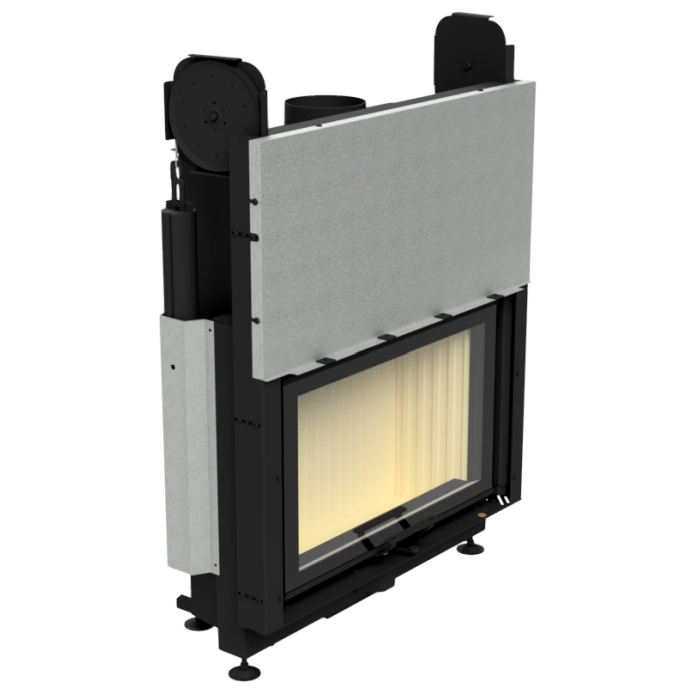 Камінна топка Gavryliv&Sons 95x52 Slim підіймальні дверцята, фото 1