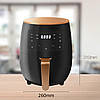 Аерофритюрниця мульти піч для приготування їжі без олії 6л 3600Вт Air Fryer Maxtop MP-18, фото 7
