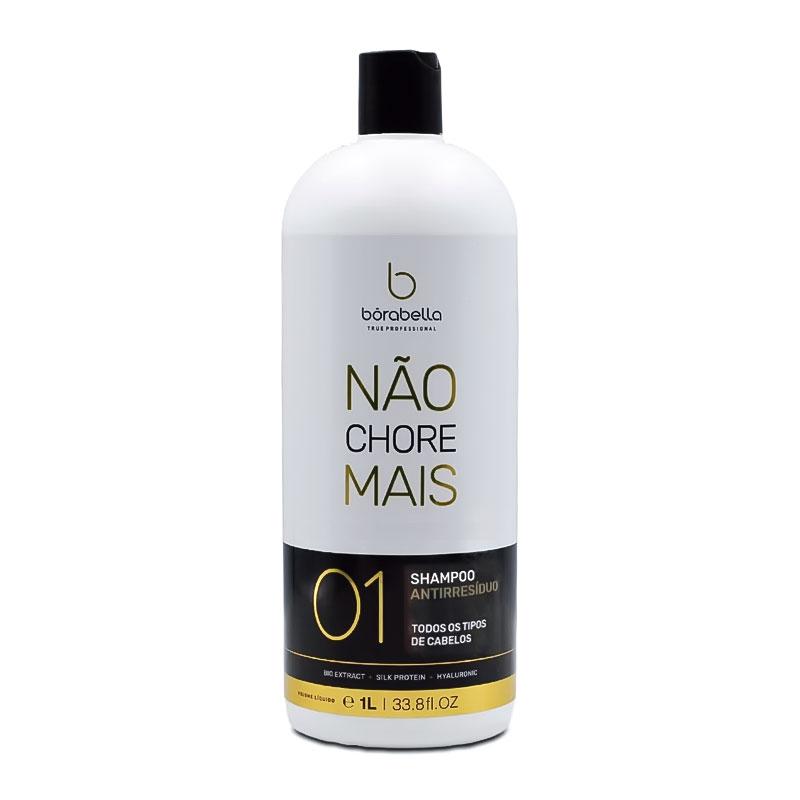 Шампунь глибокого очищення для волосся Borabella Nаo Chore Mais Antirresiduo Shampoo, 1000 мл