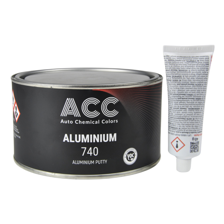 Алюмінієва шпаклівка ACC Alu 740 1.8 кг, фото 1