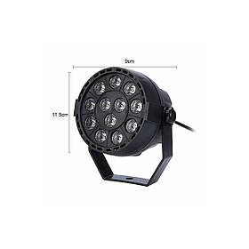 Ультрафіолетовий світлодіодний прожектор UVPAR 12*3W