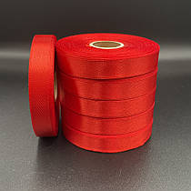 Стрічка атласна 1,2 см "Червона"