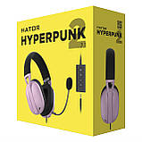 Гарнітура Hator Hyperpunk 2 Black/Lilac (HTA-849) Бузковий DS, фото 8