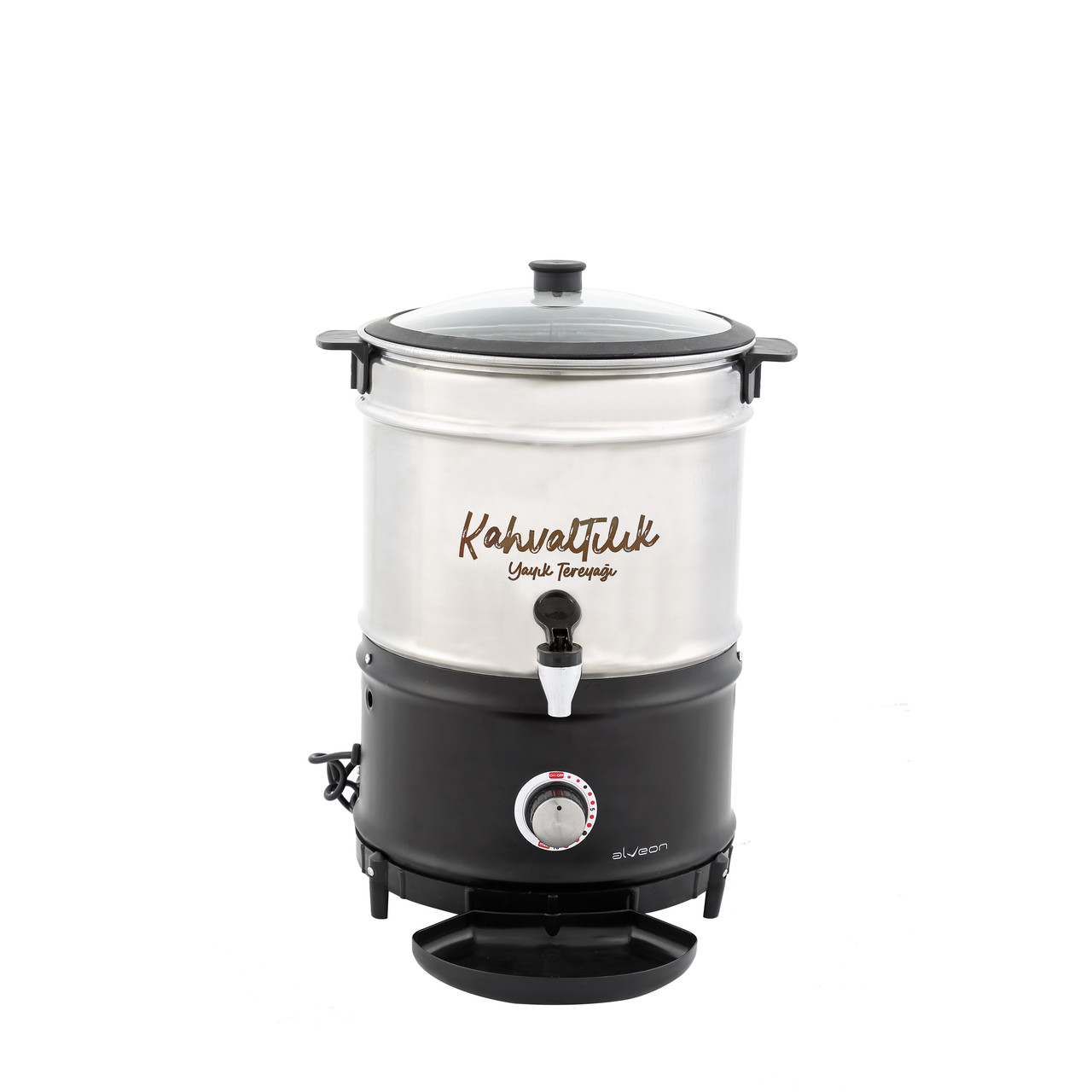 Маслоробка для вершкового масла з нержавійки  Sahbaz 7л з таймером, Туреччина