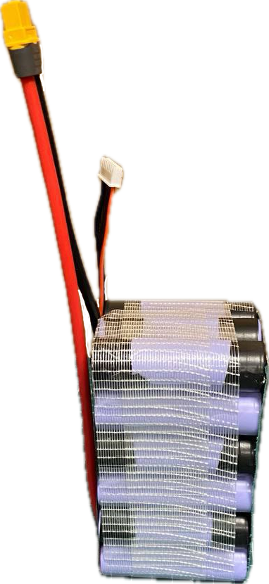 Аккумуляторная сборка 6S3P EVE 21700-40P: 12000mAh, 120A (150A-пик