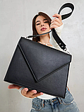 Жіноча сумка 93530 крос-боді чорна, фото 2