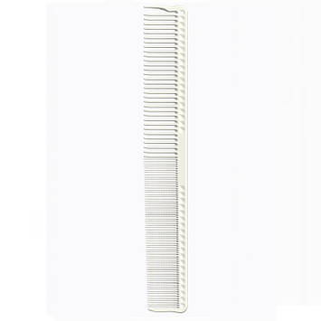Гребінець  JRL для стрижки волосся білий, 19см (JRL-304)