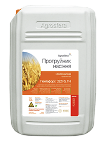 Протруйник Пентафорс 322 FS ТН (імідаклоприд 160 г/л+лямбда-цигалотрін 25 г/л+флутріафол 30 г/л+тирам 100) Агросфера 10 л