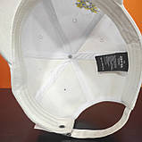 Біла кепка бейсболка бавовна вишивка орнамент, фото 3