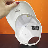 Біла кепка бейсболка бавовна вишивка орнамент, фото 2