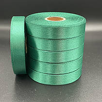 Стрічка атласна 1,2 см "Смарагд"