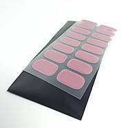 Гелеві наклейки на нігті Gel Nail HP016, 16 шт/уп, рожеві (KG-12720), фото 2