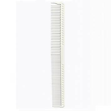 Класичний гребінець JRL для стрижки волосся білий, 22см (JRL-305)