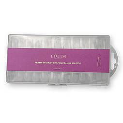 Гелеві тіпси для нарощування Edlen STILETTO (стилет) 240шт