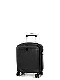 Валіза Франція міні XS чорна 45x35x20см/30л/2.3кг/Worldline 630, фото 3