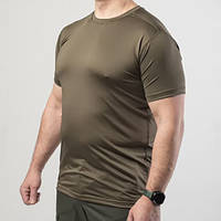 Футболка вологовідведна Джерсі олива/Тактична потовідвідна футболка Jersey олива