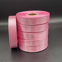 Стрічка атласна 1,2 см "Рожева"
