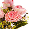Декоративні квіти "Піоновидні троянди" рожеві ELISEY, фото 3