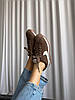 Жіночі кросівки Nike Cortez Vintage Suede Brown Кеди Найк Кортез коричневі текстиль замша демісезон, фото 9
