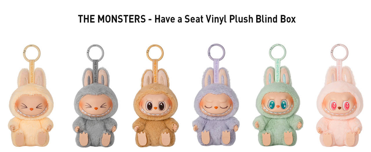 POP MART Have a Seat 2セット Amazon.co.jp: POP MART The Monsters - Have a Seatビニール