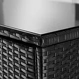 Садова шафа Monza з ротанга з алюмінієвим каркасом, фото 9