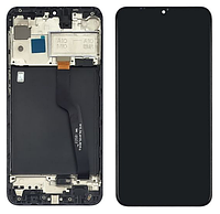 Дисплей Samsung A10 2019 A105 чорний Екран з сенсором (модуль) з рамкою