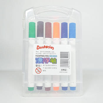 Набір спиртових маркерів Daodtonian GB21027, 6 шт/уп (KG-12721)
