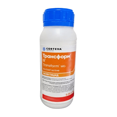 Інсектицид Трансформ ВГ 250г на 5га Corteva інсектицид проти тлі Кортева