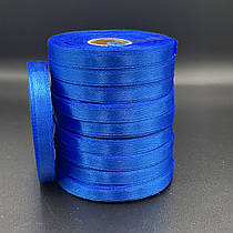 Стрічка атласна 6 мм "Синя електрик"