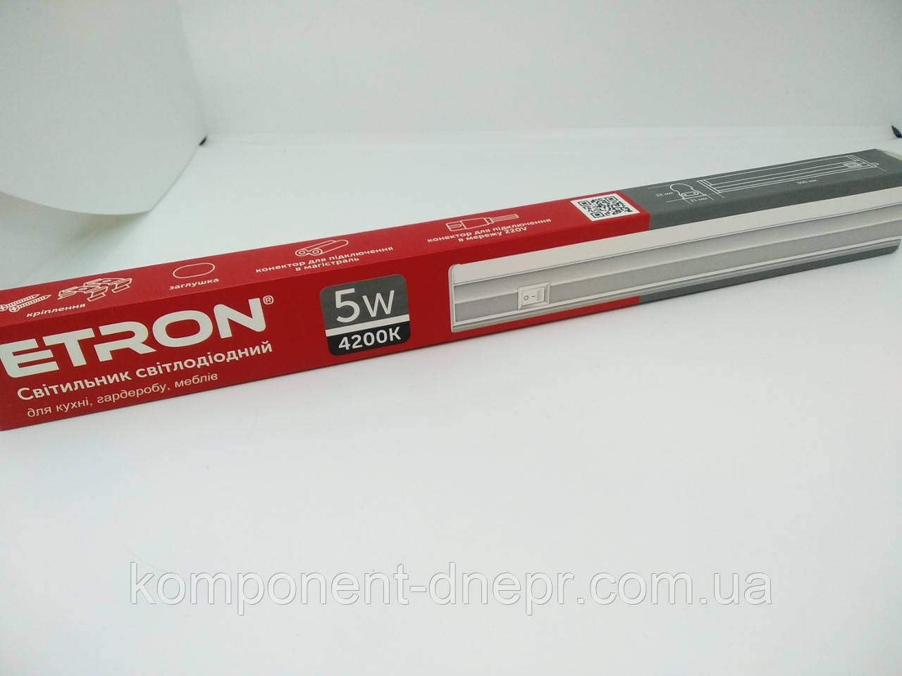Світильник світлодіодний 5W 4200K T5-30 IP20 TM ETRON