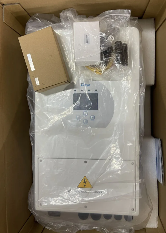 Гібридний мережевий інвертор Deye SUN-5K-SG03LP1-EU WiFi, фото 1