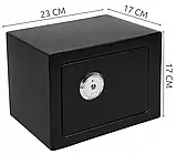 Домашній сейф, меблевий сейф Malatec S8800 з товстими стінами, фото 3