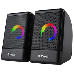 Акустика колонки для комп'ютера KISONLI L-8080 2х3W Чорний 55717