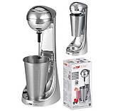 Міксер для коктейлів, спінювач молока Clatronic BM 3472 з хромованими елементами, фото 2