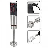 Ручний блендер ProfiCook PC-SMS 1226 (1000 Вт, нержавіюча сталь, знімні насадки), фото 4