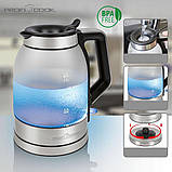 Електрочайник, скляний чайник ProfiCook PC-WKS 1215 G 2200 Вт 1,7 л, фото 6