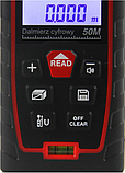 Лазерний далекомір, цифрова рулетка MAR-POL M04022 50 м точність ±2 мм, фото 9
