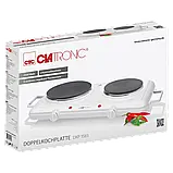 Електроплита настільна, двоконфоркова плита Clatronic DKP 3583 2500 Вт, фото 9