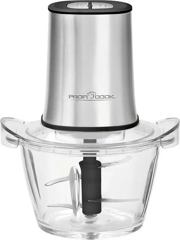 Подрібнювач, електричний чоппер ProfiCook PC-MZ 1150 400Вт скляна чаша