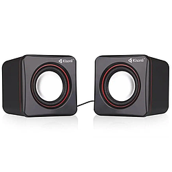 Акустика колонки для комп'ютера KISONLI V400 2х3W Чорний 24589