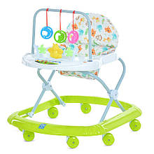 Ходунки дитячі Bambi M 0591 (музика, ігрова панель, пластикові колеса)