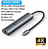 Адаптер Vention Thunderbolt 3 док-станція USB-C до HDMI USB3.0 RJ45 для MacBook samsung huawei, фото 3