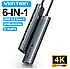 Адаптер Vention Thunderbolt 3 док-станція USB-C до HDMI USB3.0 RJ45 для MacBook samsung huawei, фото 4