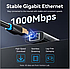 Адаптер Vention Thunderbolt 3 док-станція USB-C до HDMI USB3.0 RJ45 для MacBook samsung huawei, фото 7