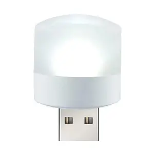 Лампочка USB Портативна мінілампа USB світлодіодна біла YU227, фото 3